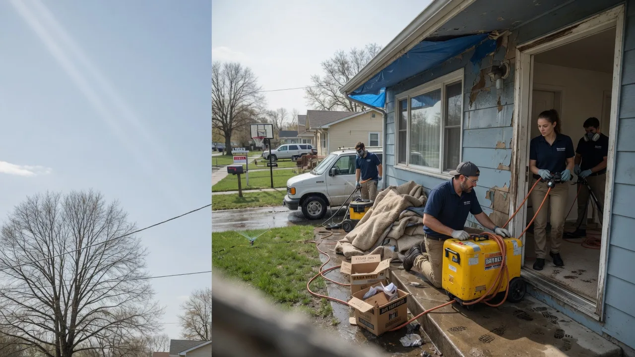 Basement Flood Cleanup in Robinson, PA near me